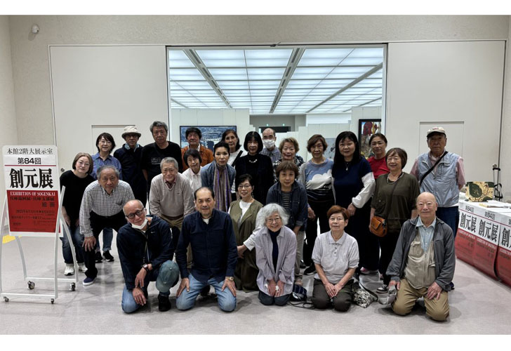 第84回創元展 兵庫巡回展会場風景
