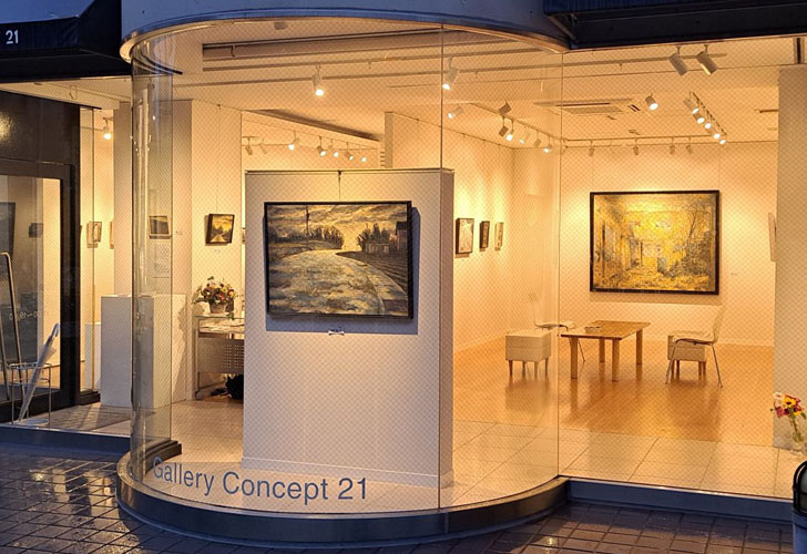 横森清展 会場風景